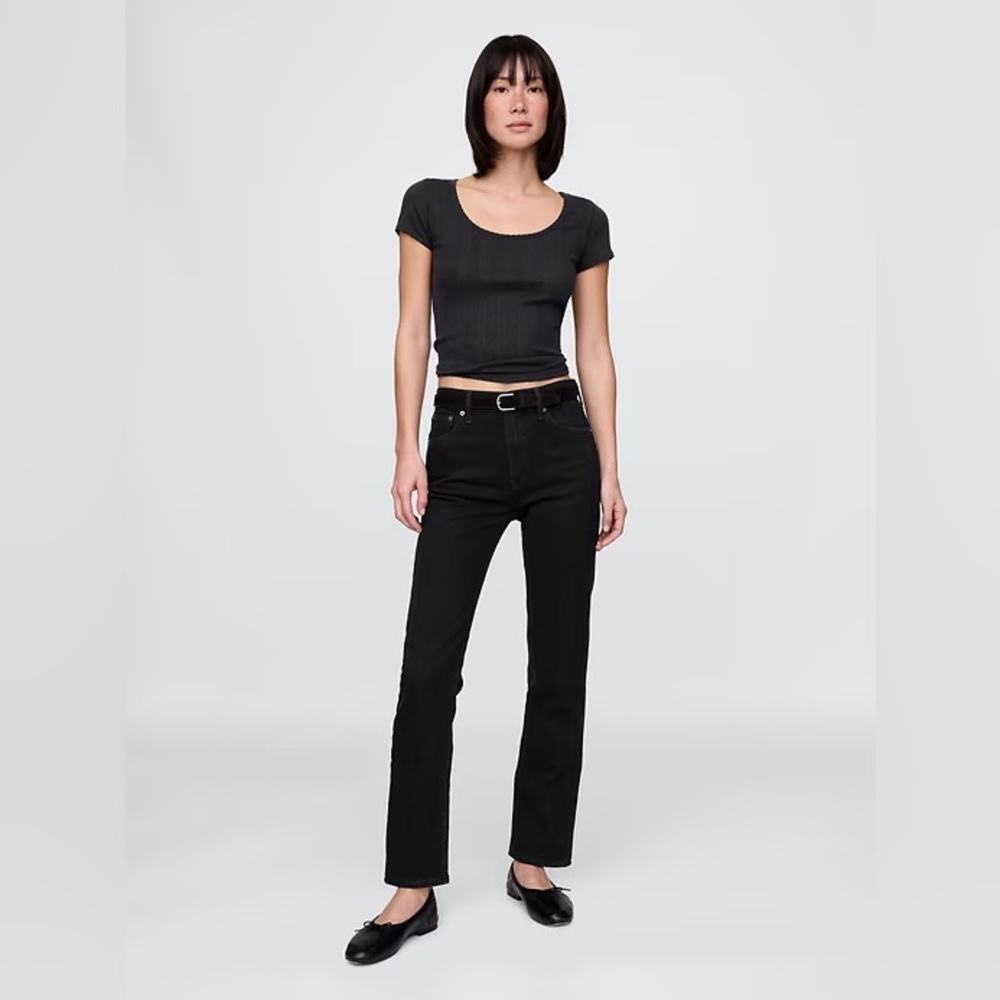 GAP High Rise '90s Slim Straight Jeans